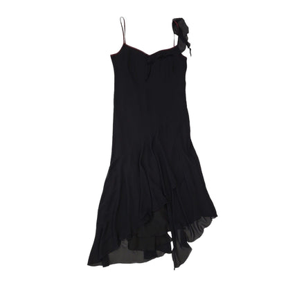 Etam Vintage 90s Black Sleeveless Dress Uk Women's Size 16