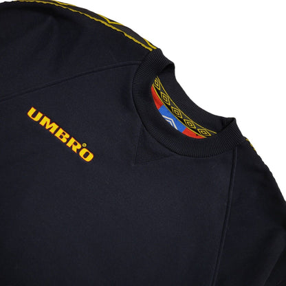 Unbro Pro Training Navy Blue Vintage 90s Sweatshirt Uk Men's Size XL