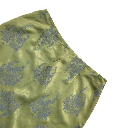 Florence & Fred Y2k Green Grey Floral Skirt Uk Women's Size 14