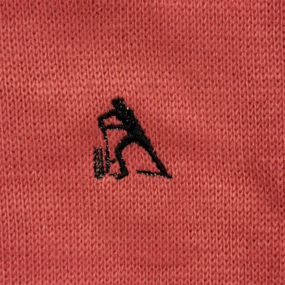Gentlemen & Players 80s Vintage pink Collared Jumper Uk Men's Size M