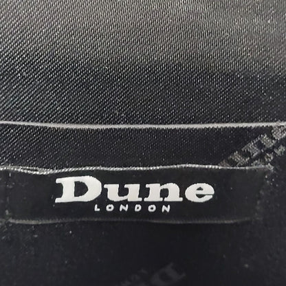 Dunn Black Clasp Faux Suede Gem Micro Hand Bag Uk Women's Size 6" x 5"