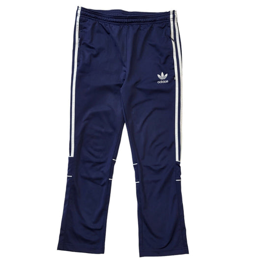 Adidas 90s Vintage Navy Blue Straight Leg Tracksuit Bottoms Men's Size S W30 L28