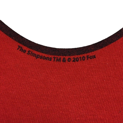 Delta Red Homer Vintage Y2K Short Sleeve T-Shirt Uk Men's Large