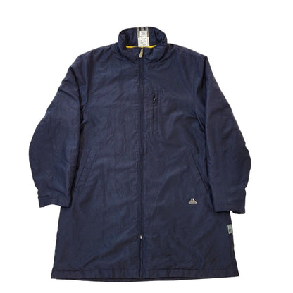 Adidas 90s Vintage Navy Blue Over-sized Managers Jacket Men's Size Large