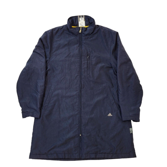 Adidas 90s Vintage Navy Blue Over-sized Managers Jacket Men's Size Large