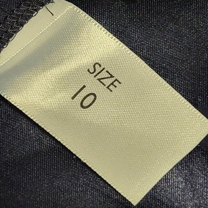 Quo Vintage 90's Dark Blue Straight Trousers Uk Women's Size 10 W28 L29
