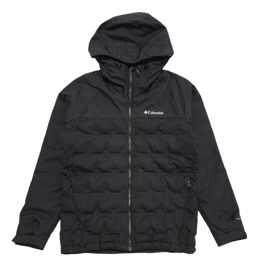 Columbia Black Zipped Hooded Jacket Uk Women's Size Small