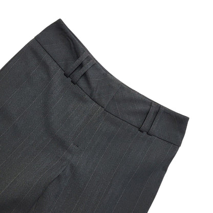 Next Y2K Vintage Grey Pinstriped Trousers Suit Women's Size 12 W30 L31