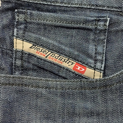 Diesel Dark Blue Denim Mini Skirt Uk Women's W30