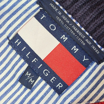 Tommy Hilfiger Vintage Y2k Blue & Red Jumper UK Men's Size Medium