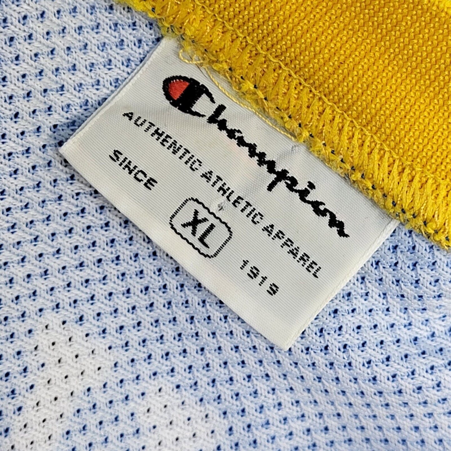 Champion Denver Blue & Yellow Anthony No.15 NBA Basketball Vest UK Men's XL