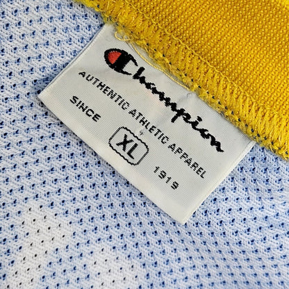 Champion Denver Blue & Yellow Anthony No.15 NBA Basketball Vest UK Men's XL