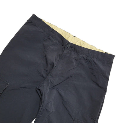 Adidas Y2K Navy Blue Straight Leg Cargo Trousers Women's UK 12 W30 L30