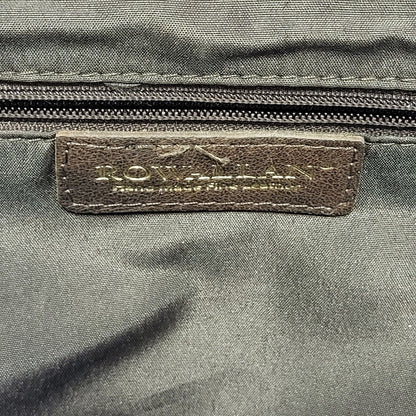Rowallan Brown Vintage Leather Satchel Bag Uk Women's 15" x11"