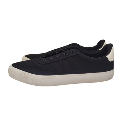 Adidas Black & White Lace-up Sports Casual Trainers Uk Men's Size 11