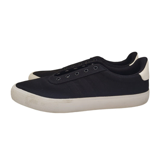 Adidas Black & White Lace-up Sports Casual Trainers Uk Men's Size 11