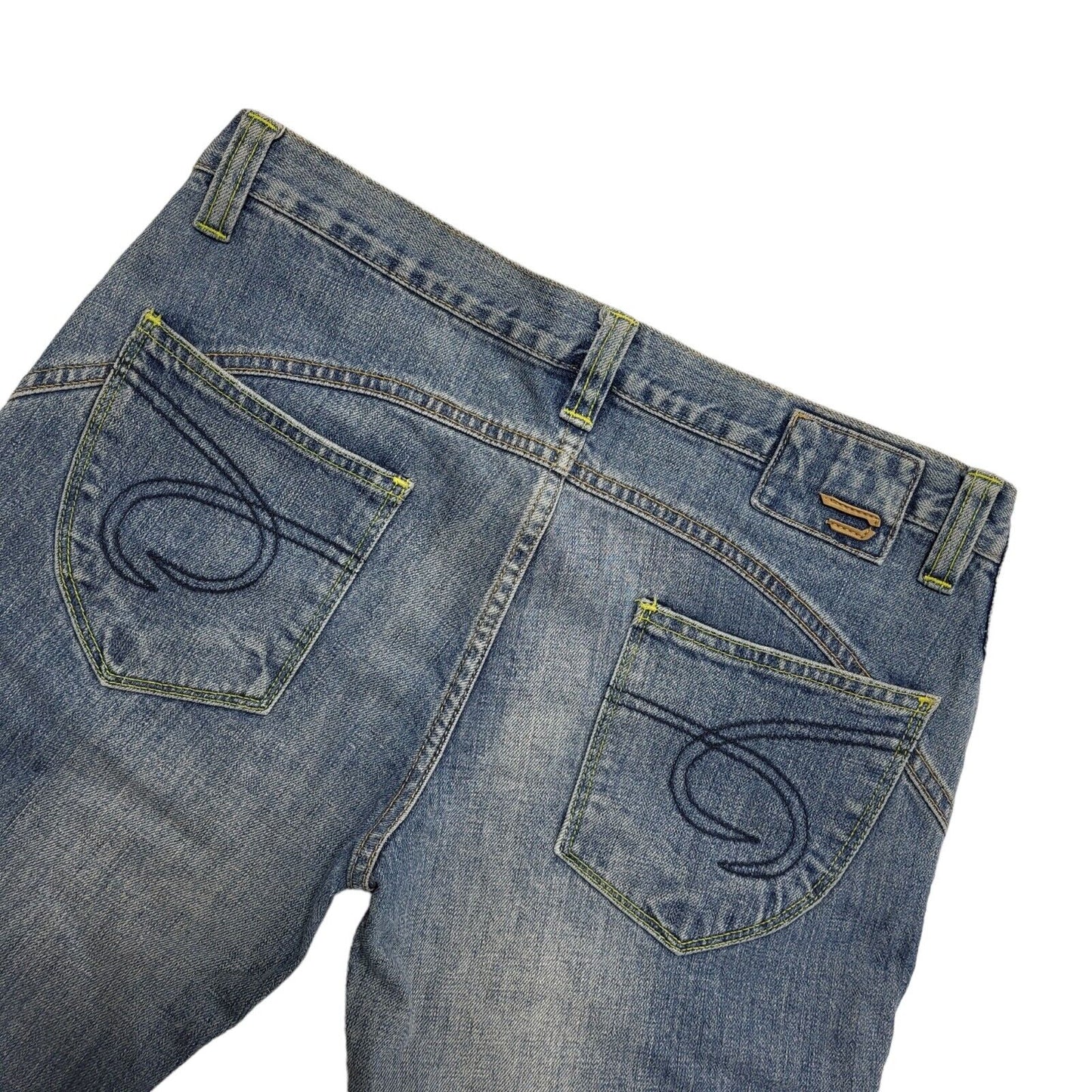 Diesel Y2K Blue Straight Leg Denim Jeans Women's Size 10-12 W29 L33