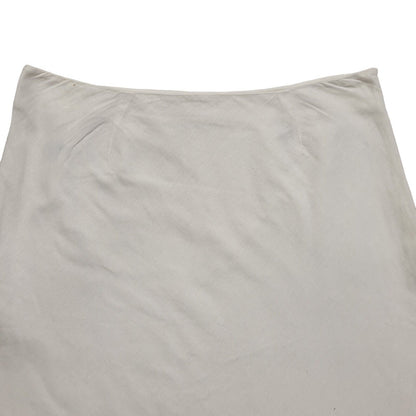 St Bernard Y2K Vintage White Embroidered A-Line Skirt Women's Size 14 W32