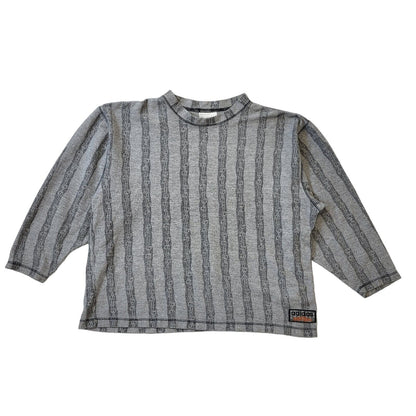 Adidas 90s Vintage Stree Grey Over-sized  Sweatshirt Men's Size Medium