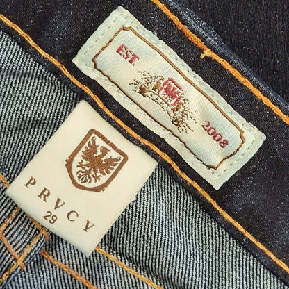 PRVCY Vintage 90s Dark Blue Bootcut Denim Jeans Women's Size 10 W29 L34