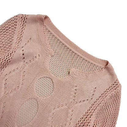 Vintage Y2k Pink Long Sleeve Daywear Dress Uk Women's Size 12