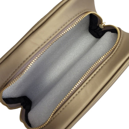 Versace Gold & Black Small Clutch Bag Uk Women's Size 7.5" x 5"
