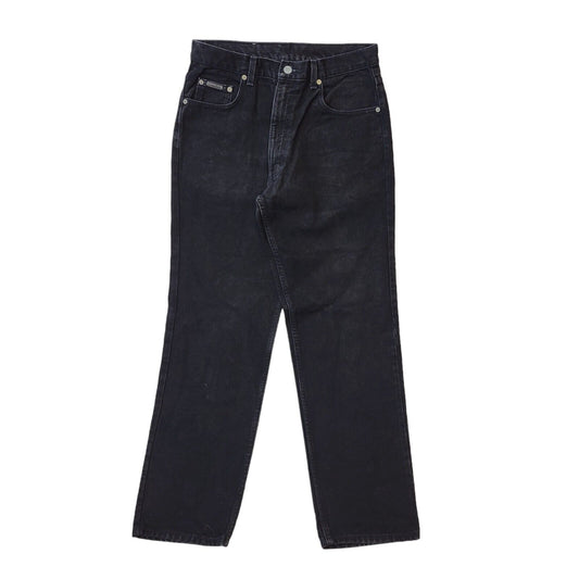 Calvin Klein 90s Vintage Black Tapered Denim Jeans Men's Size M W32 L31