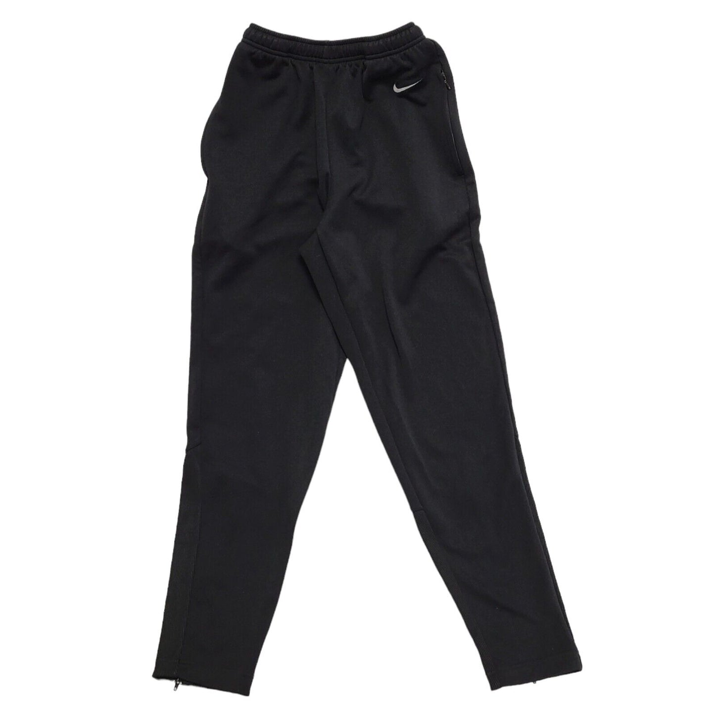 Nike 90s Vintage Black Skinny Leg Tracksuit Bottoms Men's Size S W30 L27