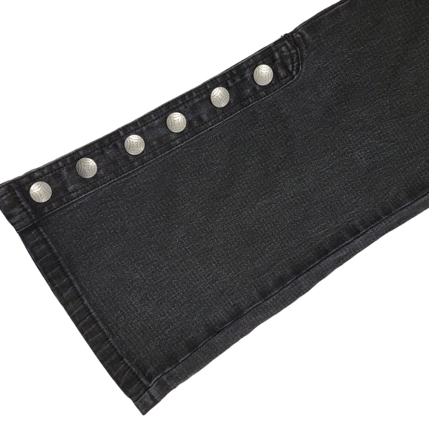 Diane Gilman 90s Vintage Black Bootcut Stretch Jeans Women's Uk S 8-10 W26 L30