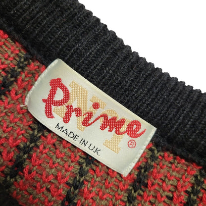 Prime Vintage 90's Multicoloured Animal Jumper UK Womens Size 16
