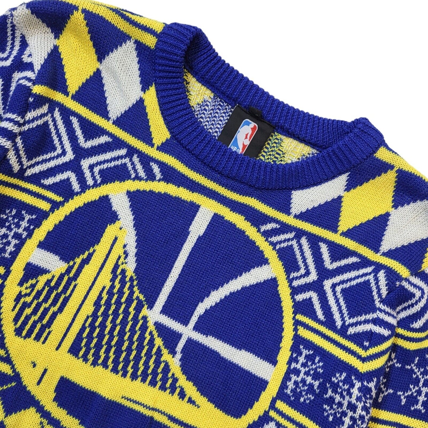 NBA Golden State Warriors Christmas Cropped Jumper Womens Size XL