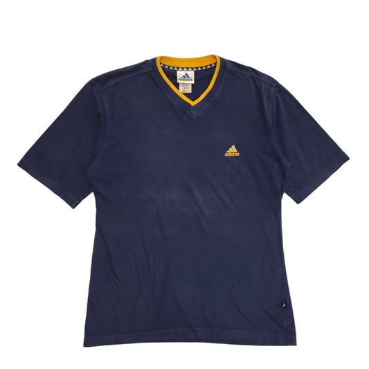 Adidas Vintage 90s  Blue Short Sleeve T-Shirt Mens UK Size XL