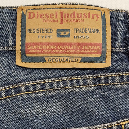Diesel Y2K Bootcut Blue Jeans Womens UK Size 10 (usa 14) W28 L30