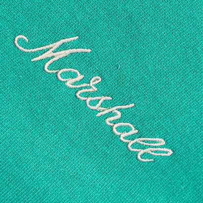 Marshall 80's Green Crew Neck Sweatshirt Uk Men's Size XL