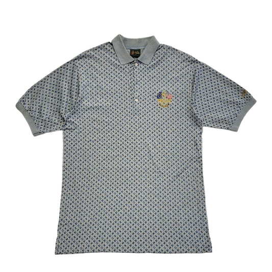 Ryder Cup 97 Bobby Jones Vintage 90's Blue  Polo Shirt Uk Men's Size M