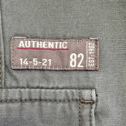 Next Green 90s Vintage Straight Leg Casual Trousers Uk Women's 8 W26 L25