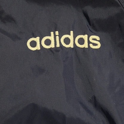 Adidas 90s Vintage Blue Hooded Zip Up Jacket Kids Size Small