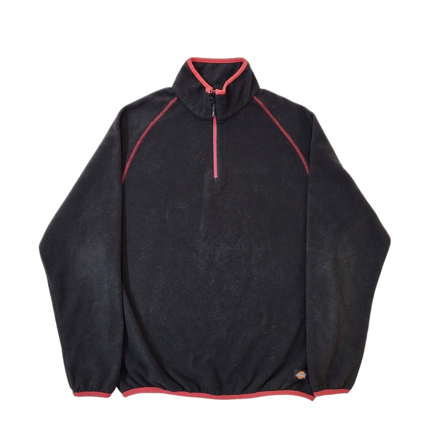Dickies Black 1/4 Zip  Fleece Men's Size M