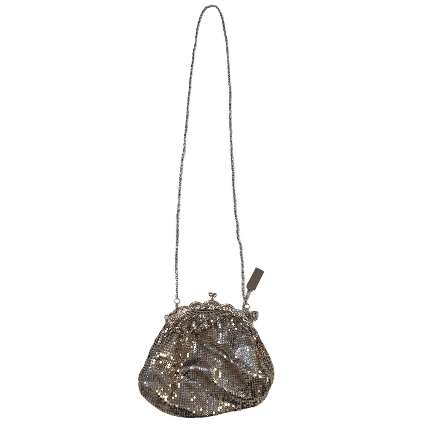 Newbridge Silver Metallic  Evening Party Cross Body Purse Bag