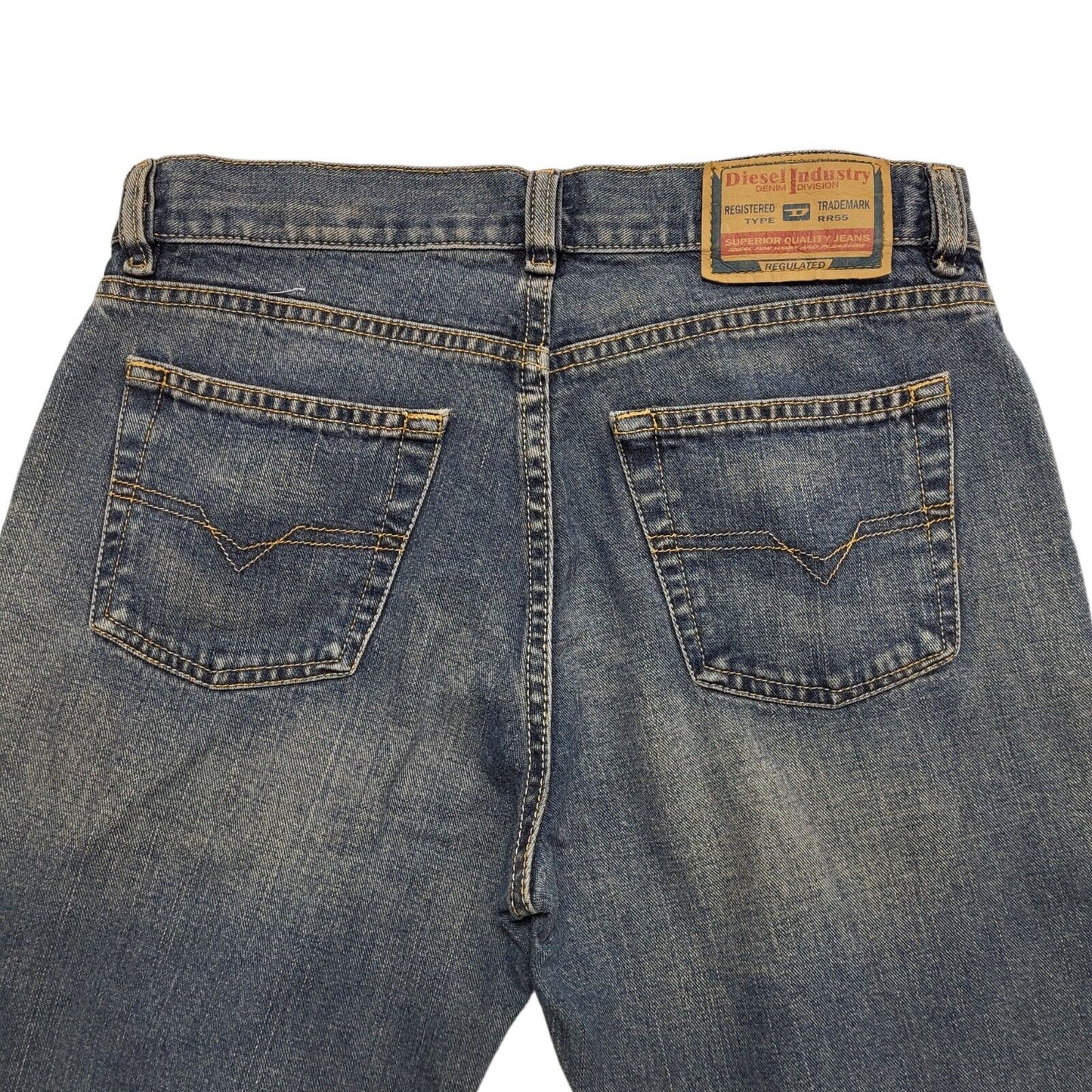 Diesel Y2K Bootcut Blue Jeans Womens UK Size 10 (usa 14) W28 L30