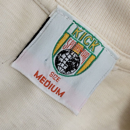Vintage Leicester City 90s LCFC White T-Shirt Uk Men's Size M