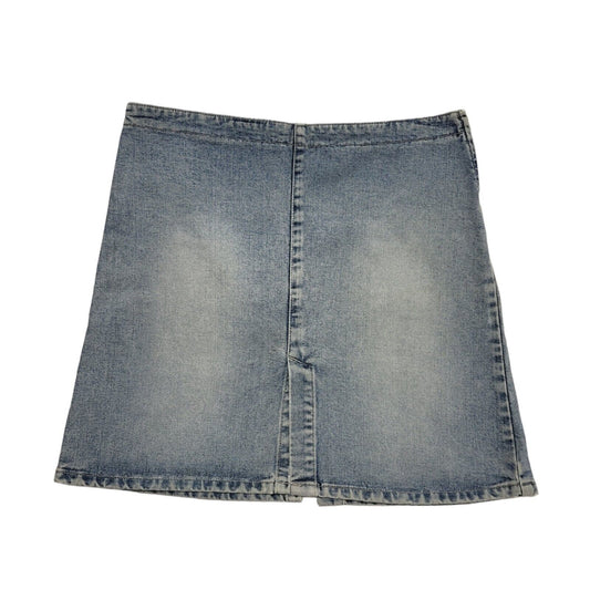 Blue Knight Vintage 90's Blue Denim Skirt Womens W34