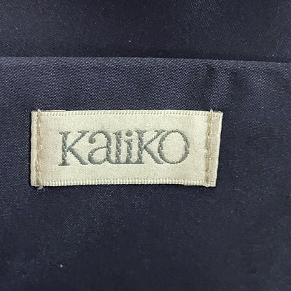 Kaiko Navy Blue Clasp Rectangle Micro Hand Bag Uk Women's Size 6" x 4"