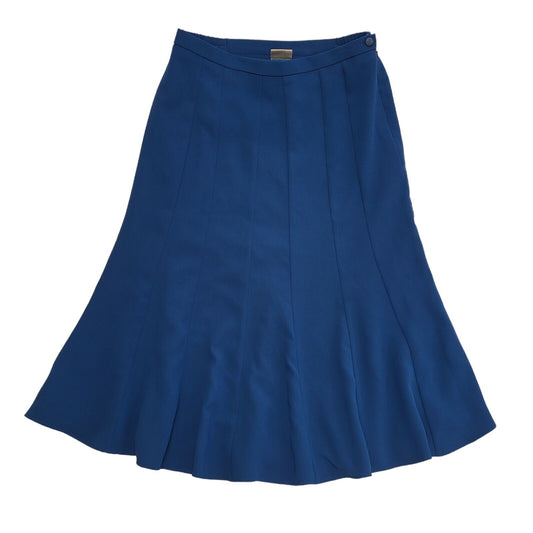 Eastex Vintage 90's Long Blue A-Line Skirt Womens UK Size 14 W32