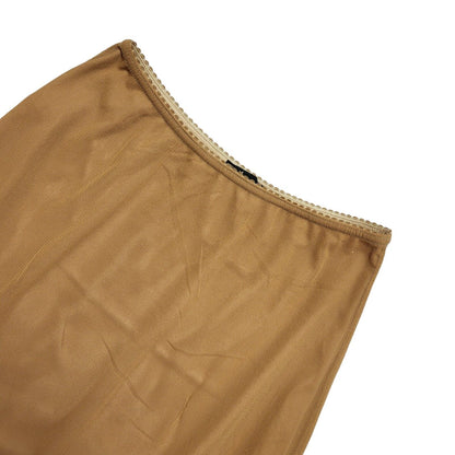 Passage Vintage 80's Brown Mermaid Midi Skirt Womens UK Size 8