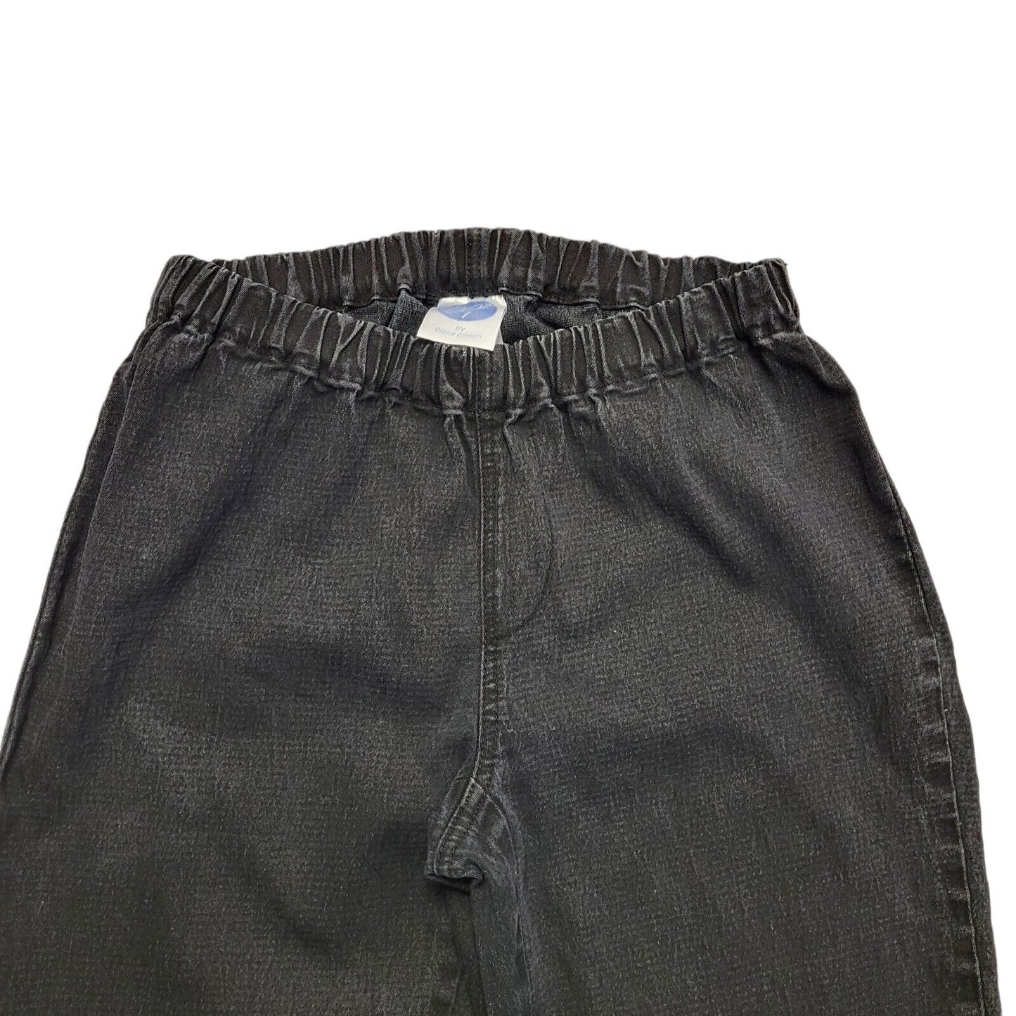 Diane Gilman 90s Vintage Black Bootcut Stretch Jeans Women's Uk S 8-10 W26 L30