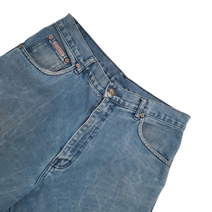 Bronson 90s Vintage Blue Tapered Denim Jeans Men's Size M W32 L32