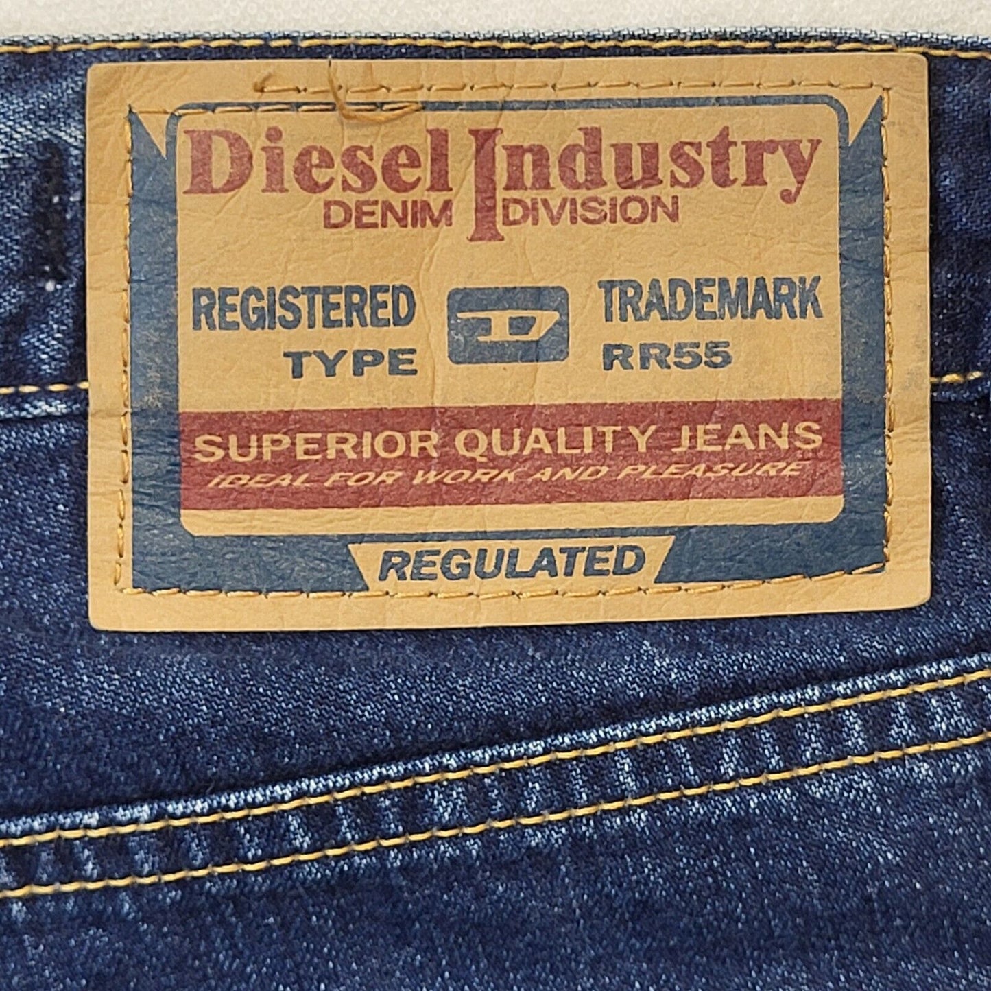 Diesel Y2K Vintage Blue Straight Leg Denim Jeans Women's Size 10-12 W29 L28