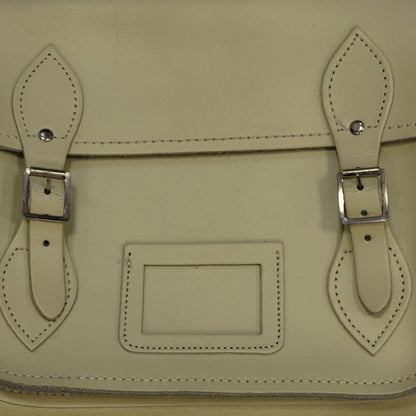 Zatchels Light Green Leather Pink Satchel Shoulder Bag Uk Women's 12" x 10"