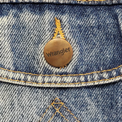 Wrangler Light Blue 90s Vintage Button Denim Jacket Uk Women's Size XL